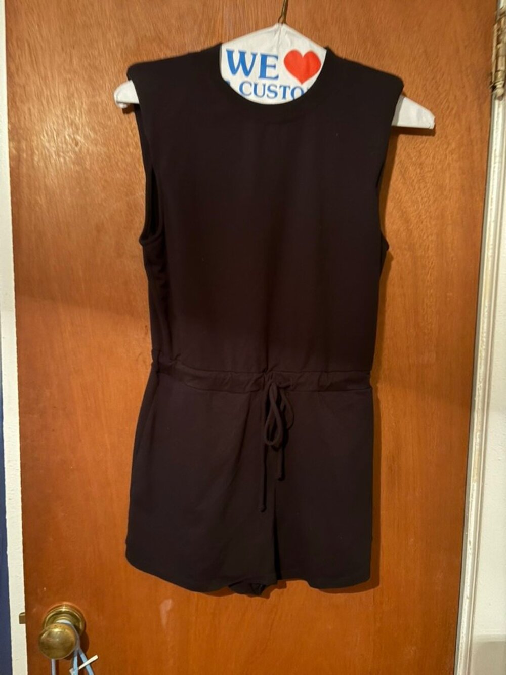 BLACK NBD ROMPER